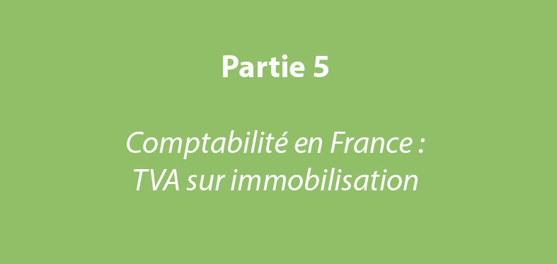 TVA sur immobilisation