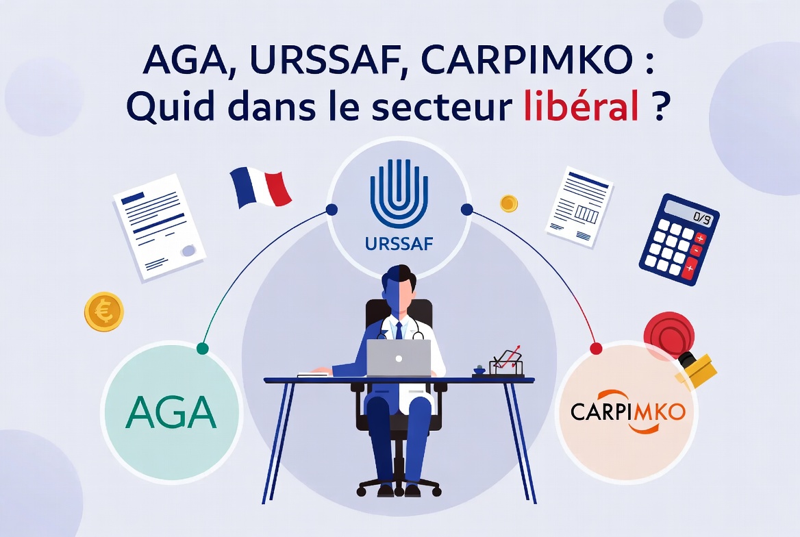 AGA, URSSAF, CARPIMKO : quid dans le secteur libéral ?